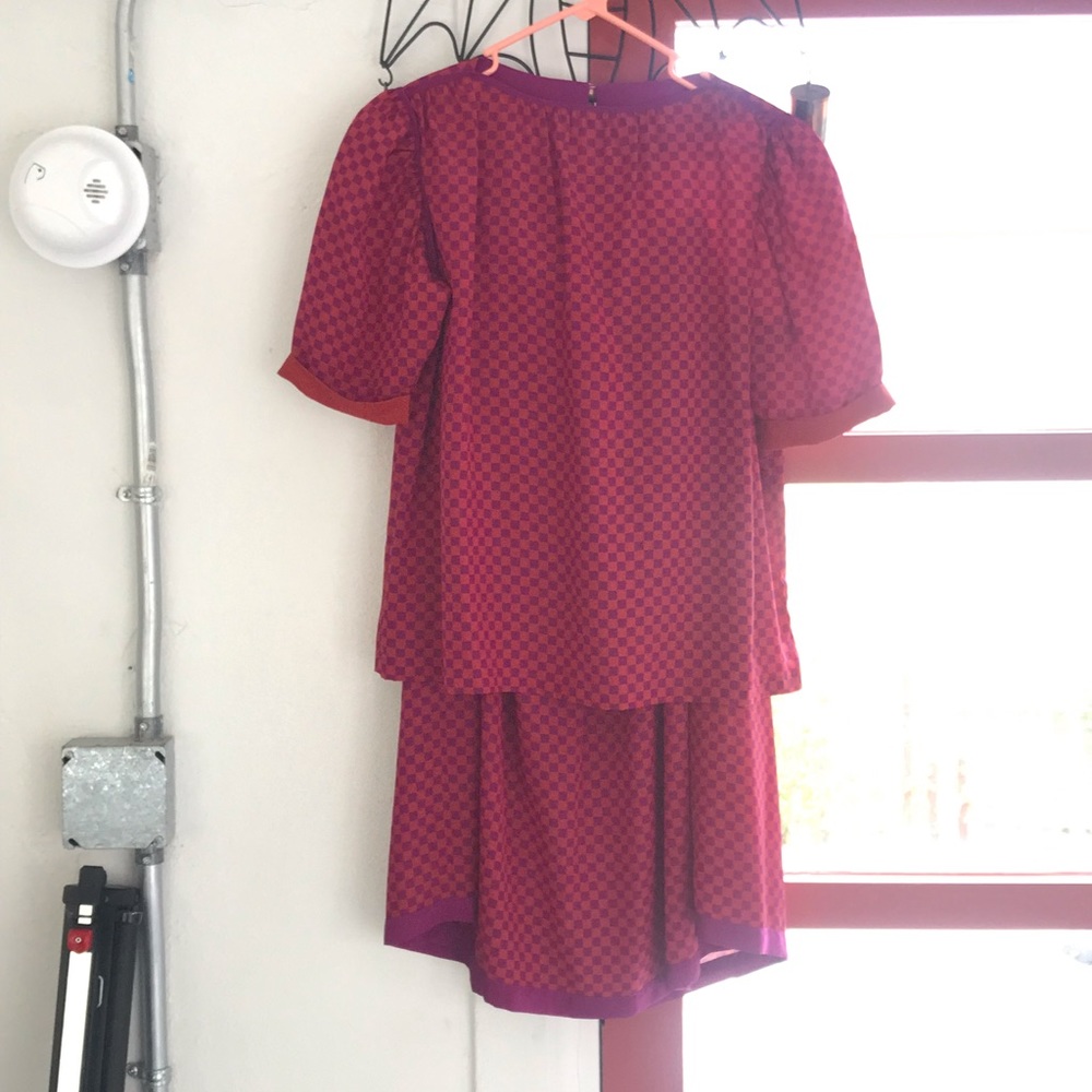 Vintage Liz Claiborne two piece dress.